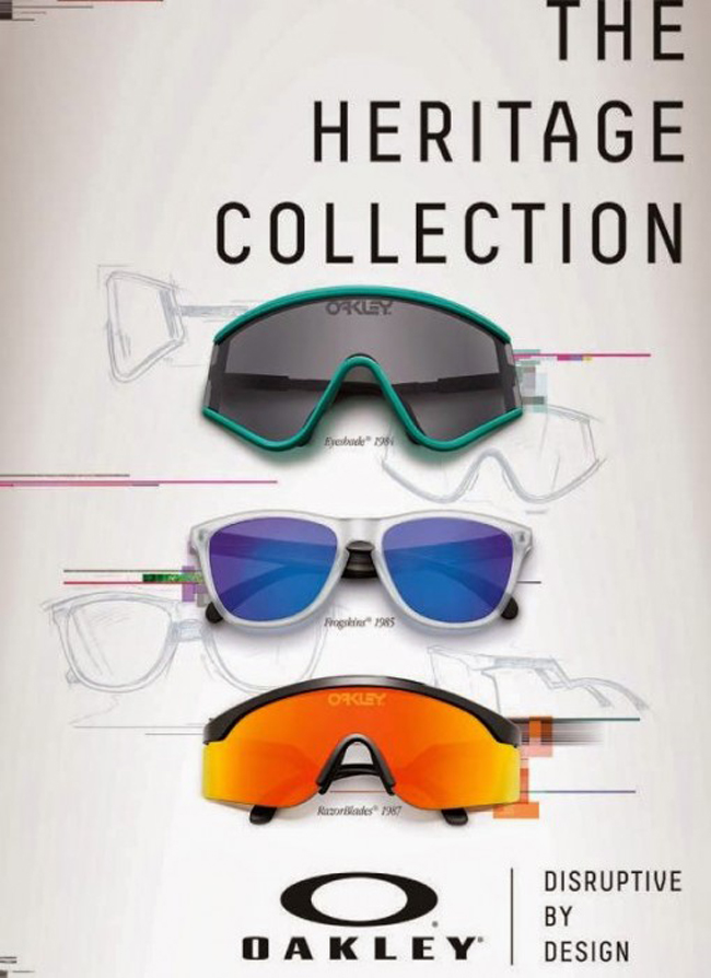 La Colección Heritage de Oakley celebra su 30º aniversario
